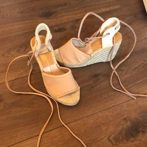 Dolce Vita lace up wedges size 7.5